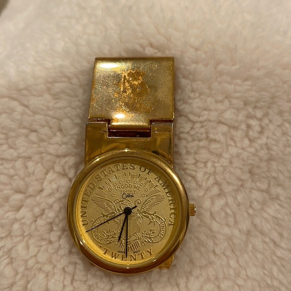 Colibri
Watch
Gold Tone * American Eagle Color Coin Money Clip - Picture 2 of 5